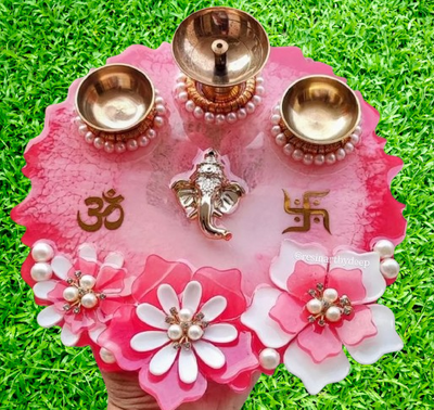Resin Puja Thali 2