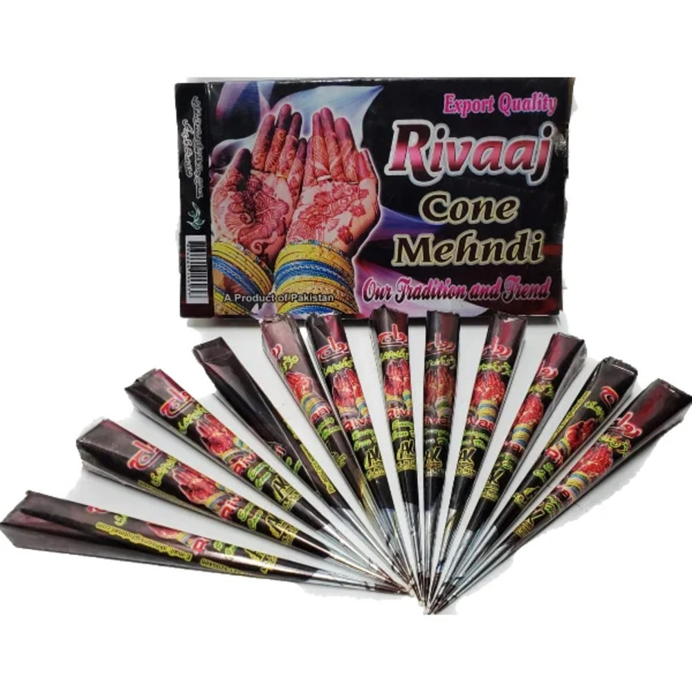 Rivaaj Emergency Cone Henna 16 OZ (450 Grams)
