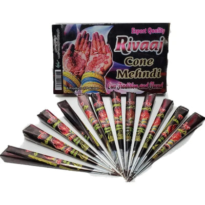 Rivaaj Emergency Cone Henna 16 OZ (450 Grams)