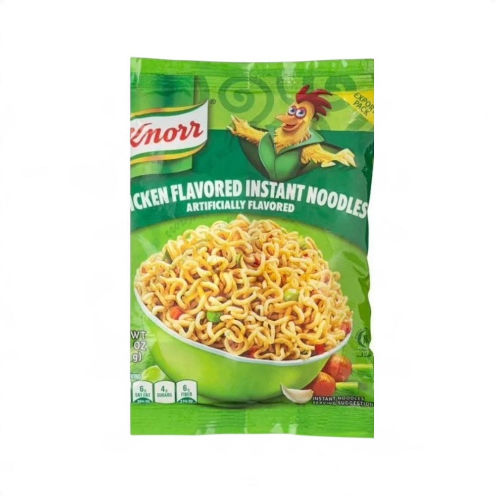 Knorr Chicken Artifically Flavored Instant Ramen Noodles 50g (Pack 0f 12)