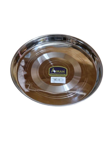 Round Thali Plate Medium Heavy Quality - Singh Cart