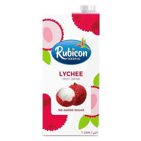 Rubicon Lychee Juice Drink Litchi Juice 1000 ML (33.08 Fl Oz) 1 Litre