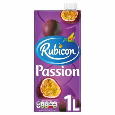 Rubicon Passion Fruit Exotic Juice Drink 1000 ML (33.08 FL OZ) 1 Litre