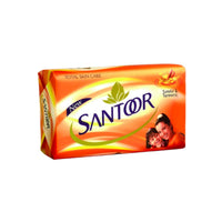 Buy Santoor Skin Softeners Soap (Sandal & Turmeric) 150g | Singh Cart