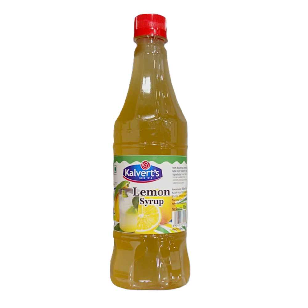 Buy Kalvert Lemon Syrup Online - 700 ML | Singh Cart