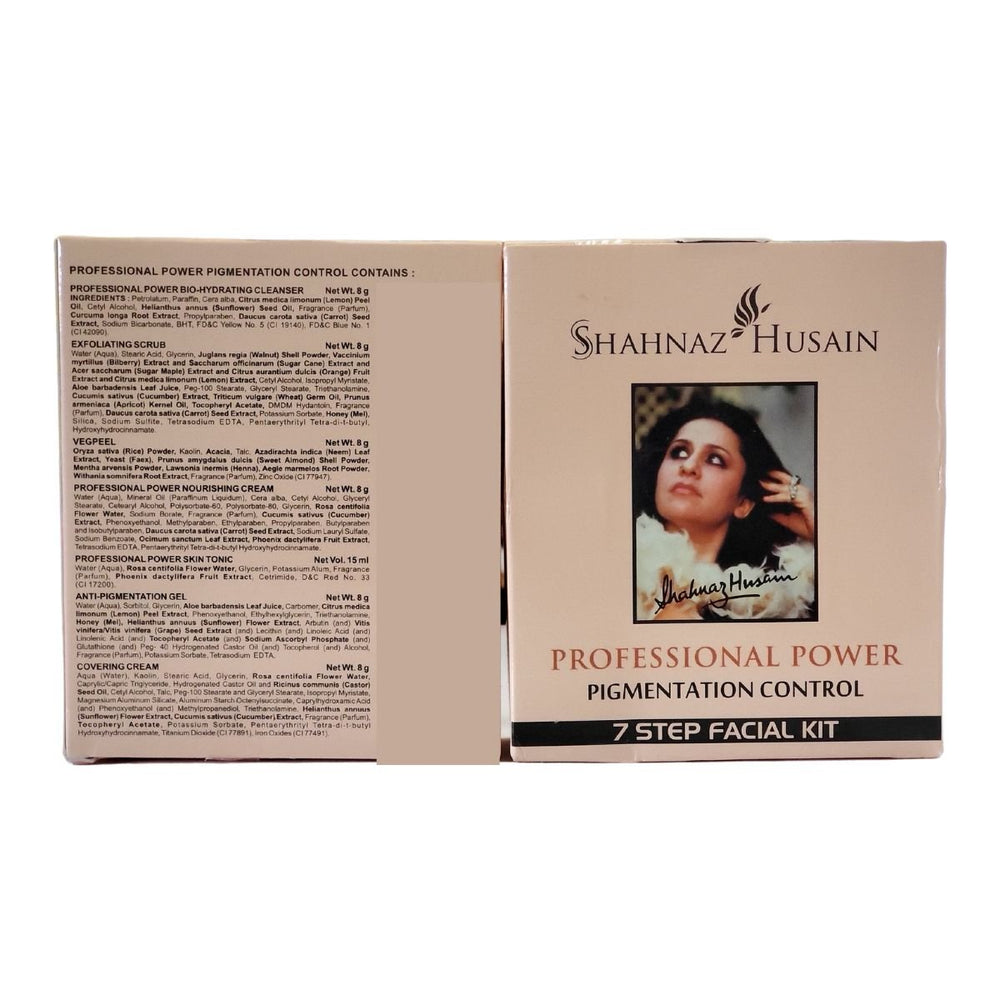Shahnaz Husainprofessional Power Pigmentation Control 7 Step Facial Kit 63 G