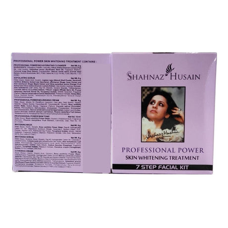 Shahnaz Husain Professional Power Skin Whitening Treatment 7 Step Facial Kit 63 G