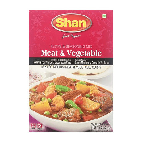 Shan Meat Vegetable Curry Mix 100 Gm