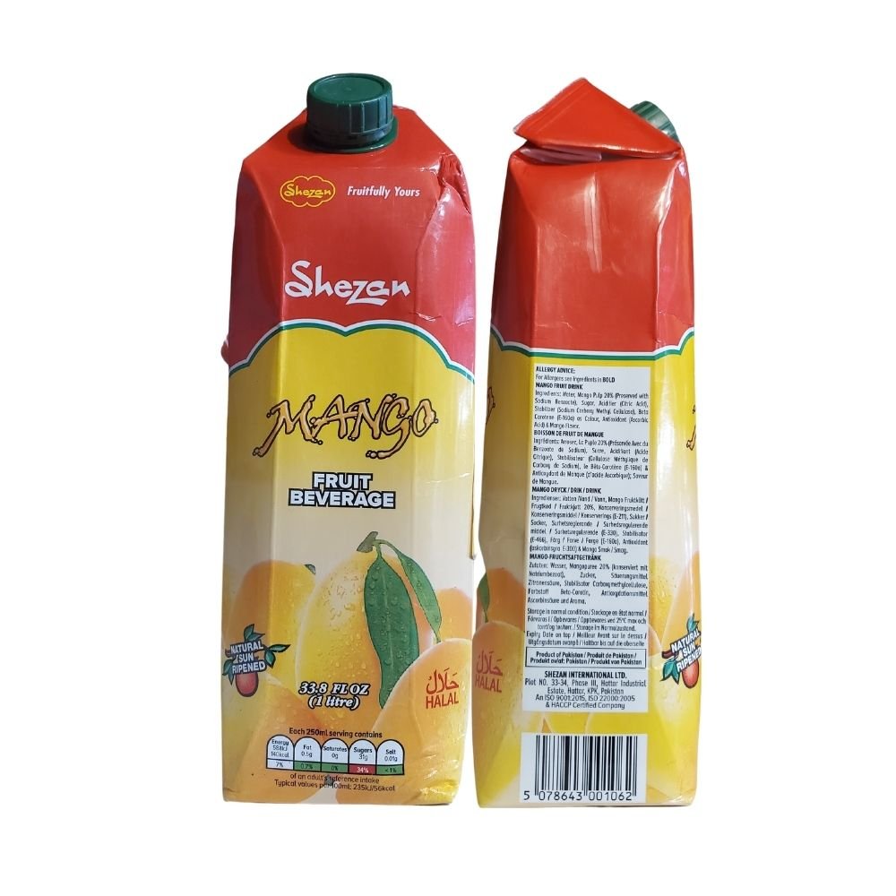 Shezan Mango Juice 250 Ml Pack Of 6