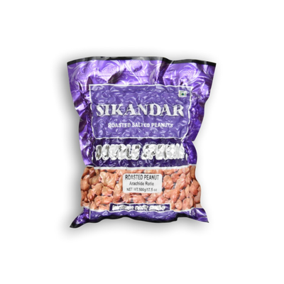 Buy Sikandar Roasted Salted Peanuts 17.6 OZ Online | Singh Cart