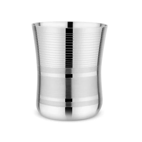 Stainless Steel Baby Maharaja Deepline Glass (6.5 cm x 8 cm)