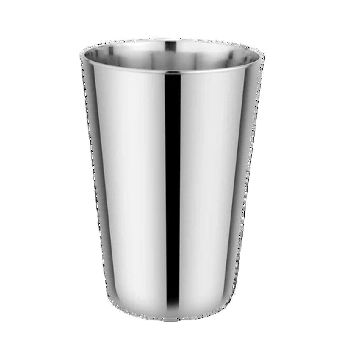 Stainless Steel Ice Plain Glass (8 cm x 12 cm)