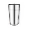 Stainless Steel Lassi, ThumsUp Plain Glass (9 cm x 15.5 cm)