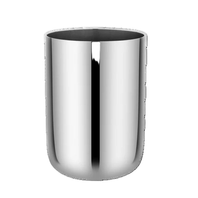 Stainless Steel Royal Plain Glass (7 cm x 9.5 cm)