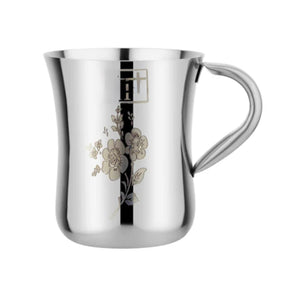 Steel Glass with Handle (7.5 cm x 12.5 cm)