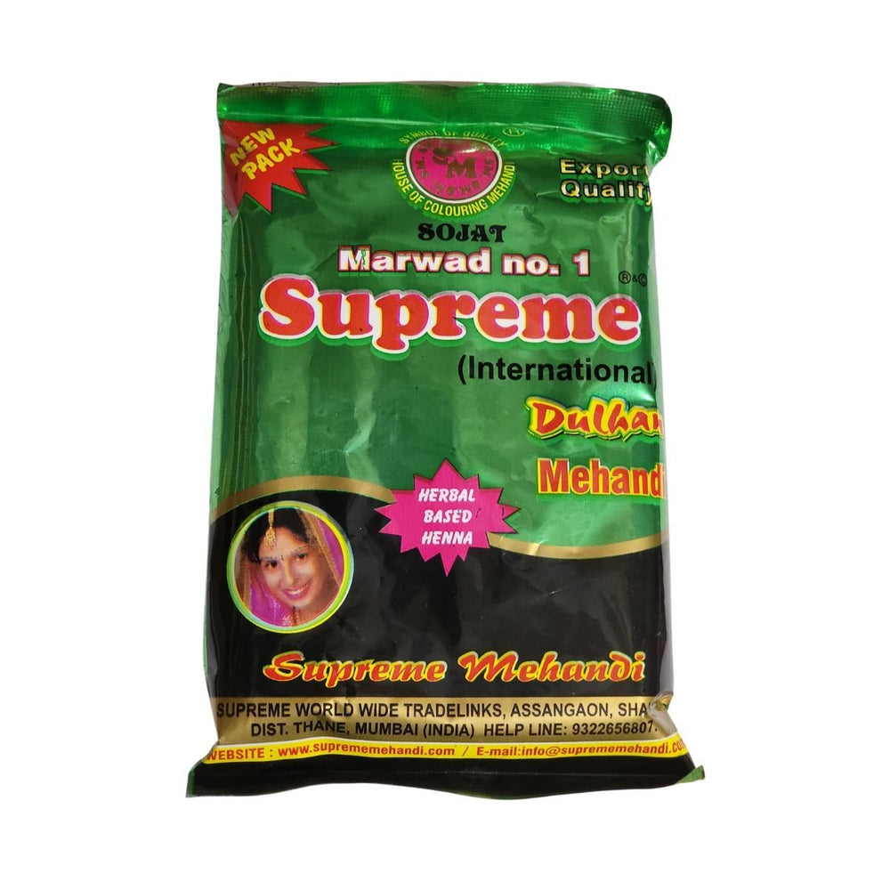 Supreme Dulhan Mehandi Henna By Sojat 100 G