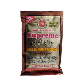 Supreme Herbal Henna Mehandi Natural Brown 150 G