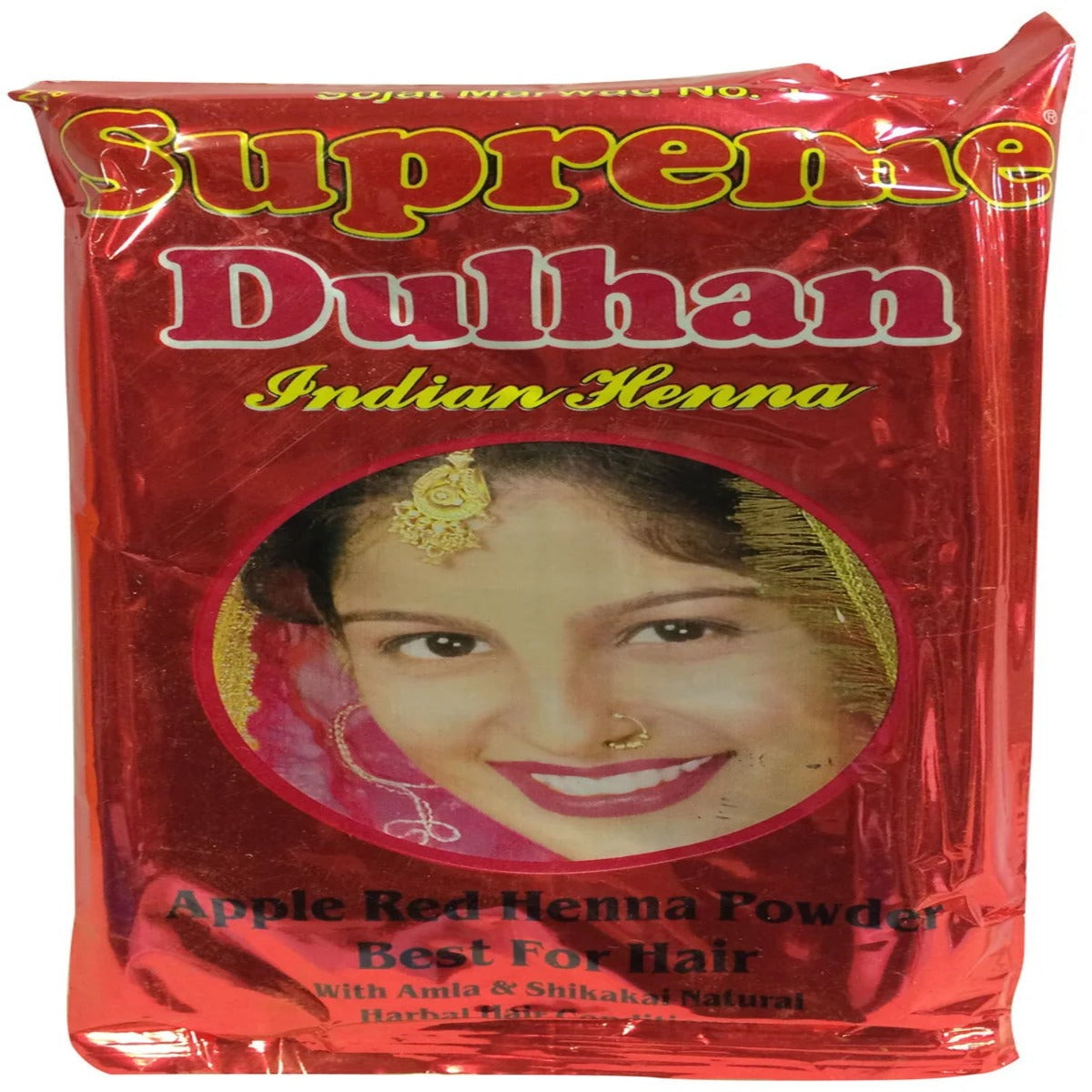 Supreme Herbal Henna Mehndi (Apple Red) 3.52 OZ (100 Grams)