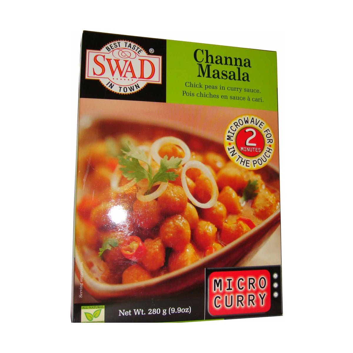 Swad Channa Masala Chickpeas In Curry Sauce