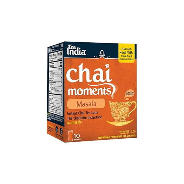 Tea India Chai Moments Masala Tea Mix 224 Grams (7.9 OZ)