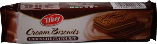 Tiffany Cream Biscuits Chocolate Flavoured 90 Grams
