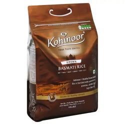 Kohinoor Basmati Rice Brown 10Lbs 4 54 Kg