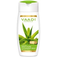 Buy Vaadi Herbals Aloevera Deep Pore Cleansing Milk with Lemon Extract Online | Singh Cart