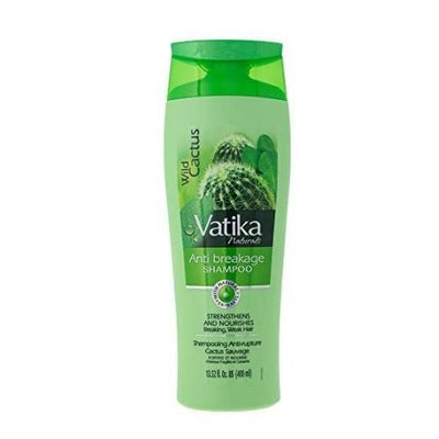 Vatika Naturals Anti Breakage Shampoo Wild Cactus 400 Ml Pack Of 2