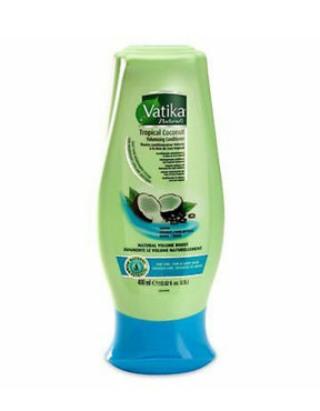 Dabur Vatika Naturals Tropical Coconut Volumizing Conditioner 400 Ml 13 52 Oz