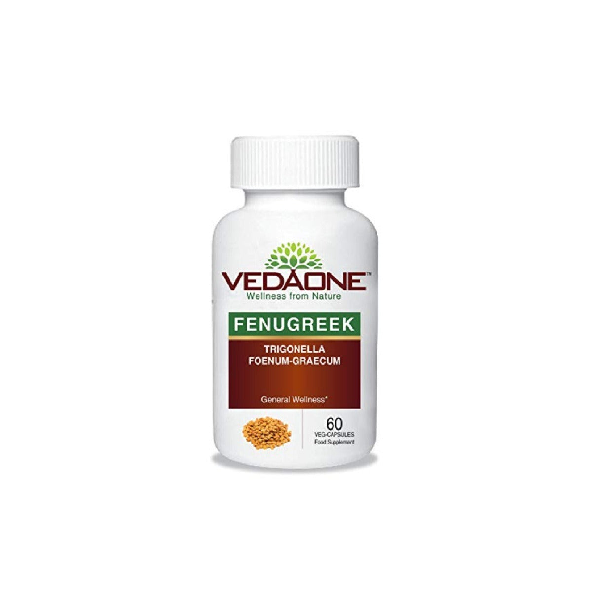 Buy Vedaone 100% Organic Fenugreek 60 Caplets Online | Singh Cart