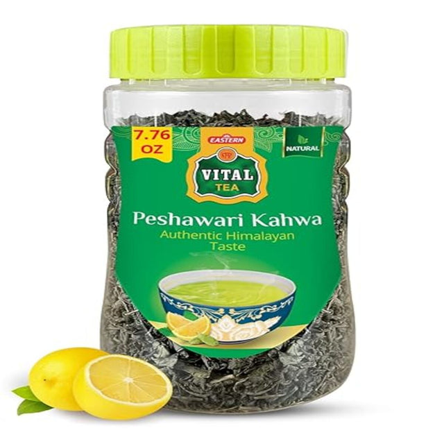 Buy Vital Green Tea Pishawari Kahwa - 220 Grams | Singh Cart