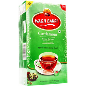 Buy Wagh Bakri Cardamom Flavour Tea Bags | Singh Cart