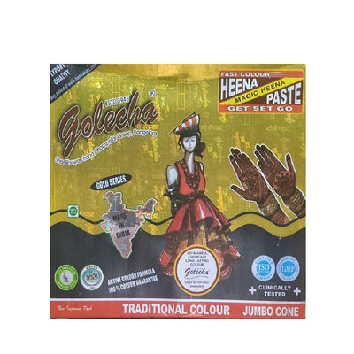 Golecha Heena Paste Magic Heenafast Colour Pack Of 12