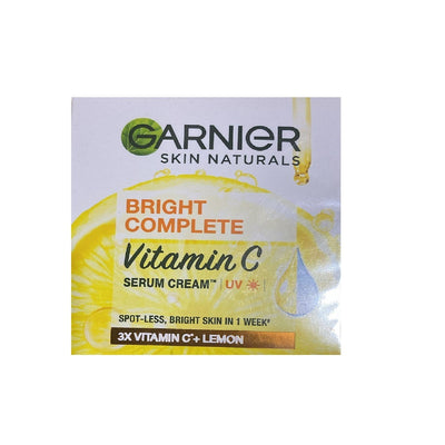 Buy Garnier Bright Complete Vitamin C Serum Cream UV - 45g | Singh Cart