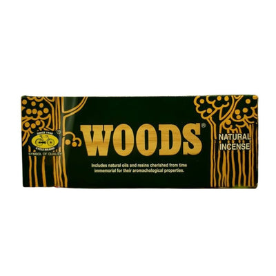 Woods Natural Incense Sticks With Natural Oils 20 Pcs