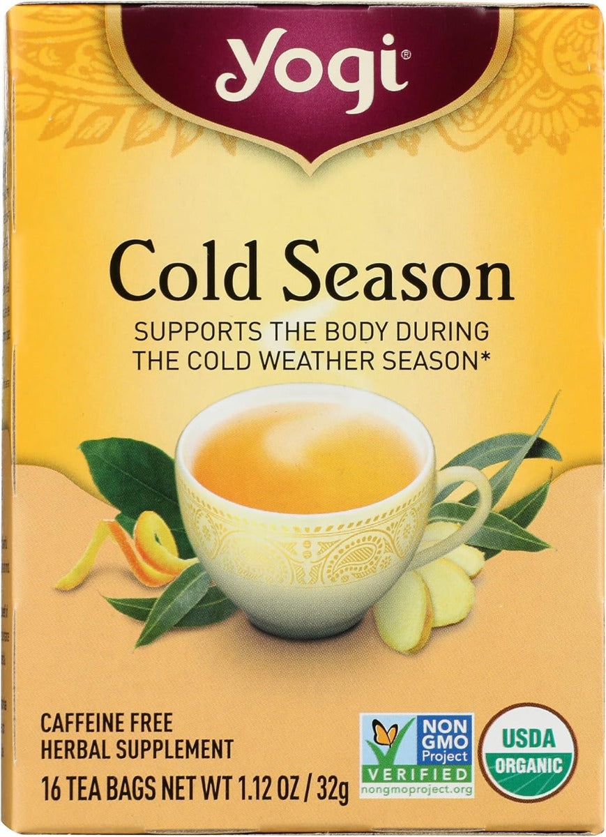Buy  Yogi Cold Season 16 Tea Bags | Singh Cart