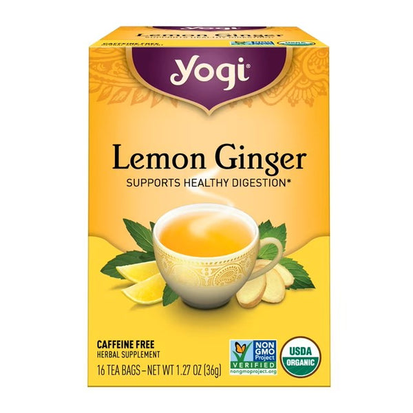 Buy Yogi Lemon Ginger 16 Tea Bags  | Singh cart