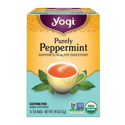 Buy Yogi Purely Peppermint - 16 Tea Bags| Singh Cart
