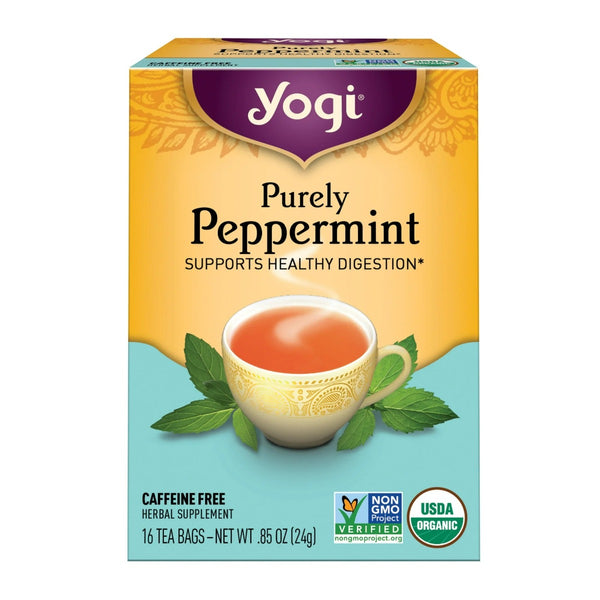 Buy Yogi Purely Peppermint - 16 Tea Bags| Singh Cart