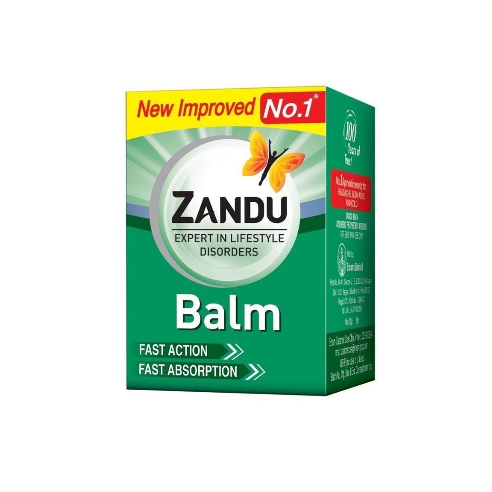 Zandu Balm Ayurvedic Pain Relief Balm Fast Action 50 Ml
