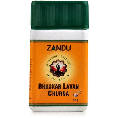 Zandu Bhaskar Lavan Churna Ayurvedic 100 Percent Vegetarian 60 G