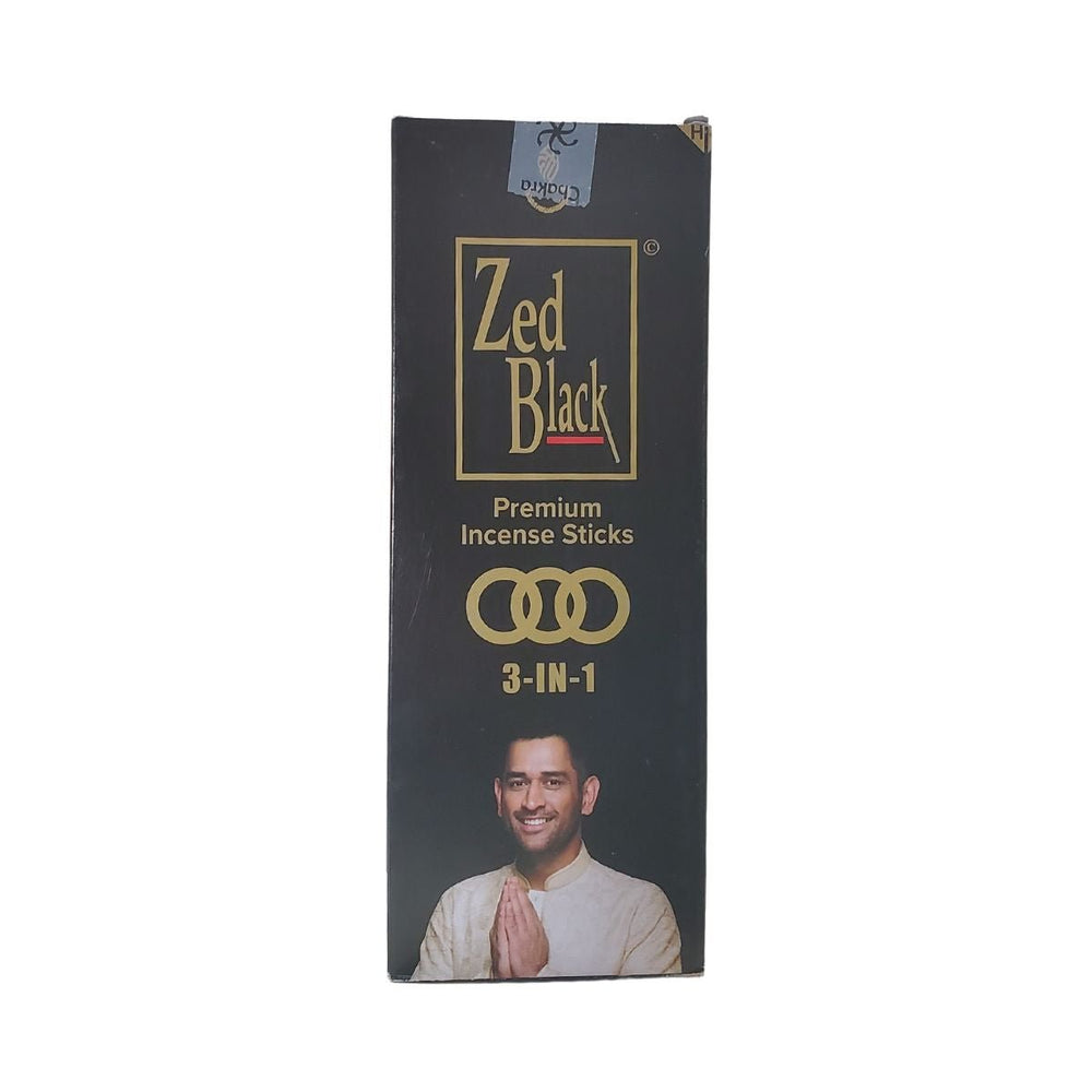 Zed Black 3 In 1 Agarbati Incense Sticks