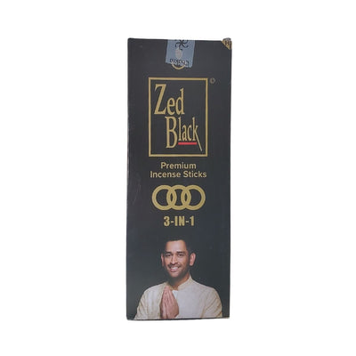 Zed Black 3 In 1 Agarbati Incense Sticks