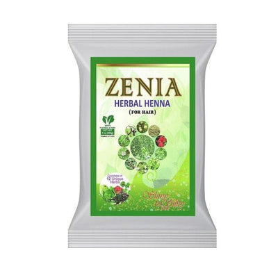 Zenia Herbal Henna For Hair Goodness Of 12 Unique Herbs 100 G 3 5 Oz