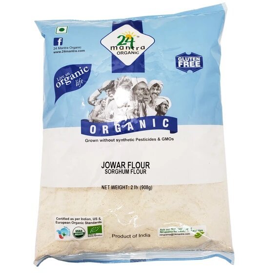 24 Mantra Organic Jowar Flour - Singh Cart