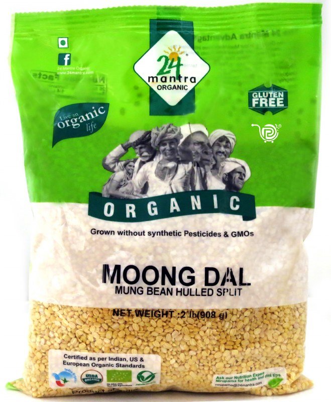 24 Mantra Organic Moong Dal - Singh Cart