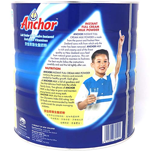 Anchor Full Cream Milk Powder 2.5kg (5.8lb) - Singh Cart