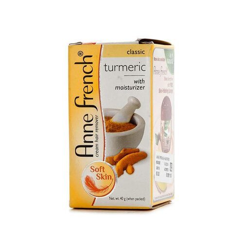 Anne French Hair Remover Cream With Moisturizer (Turmeric)40 g - Singh Cart