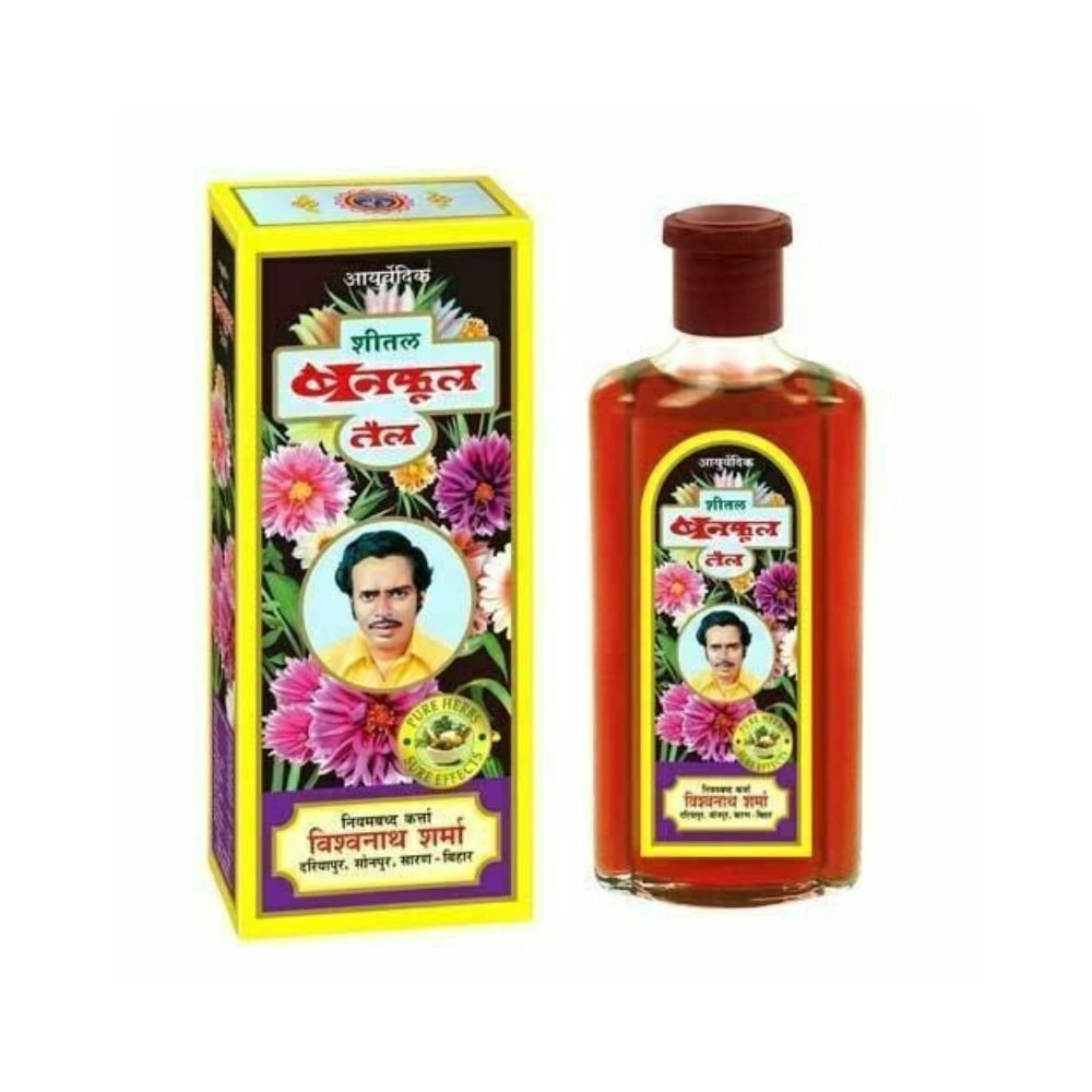 Ayurvedic Cool Banphool Oil Pure Herbs 500ml - Singh Cart