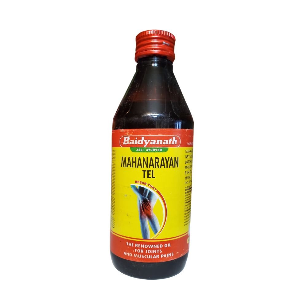 Baidyanath Mahanarayan Taila (Oil) For Joint & Muscular Pain 100ml (3.38oz) - Singh Cart